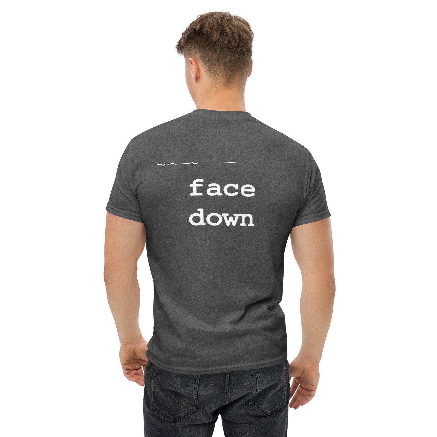 Large Format FaceUp FaceDown - classic tee