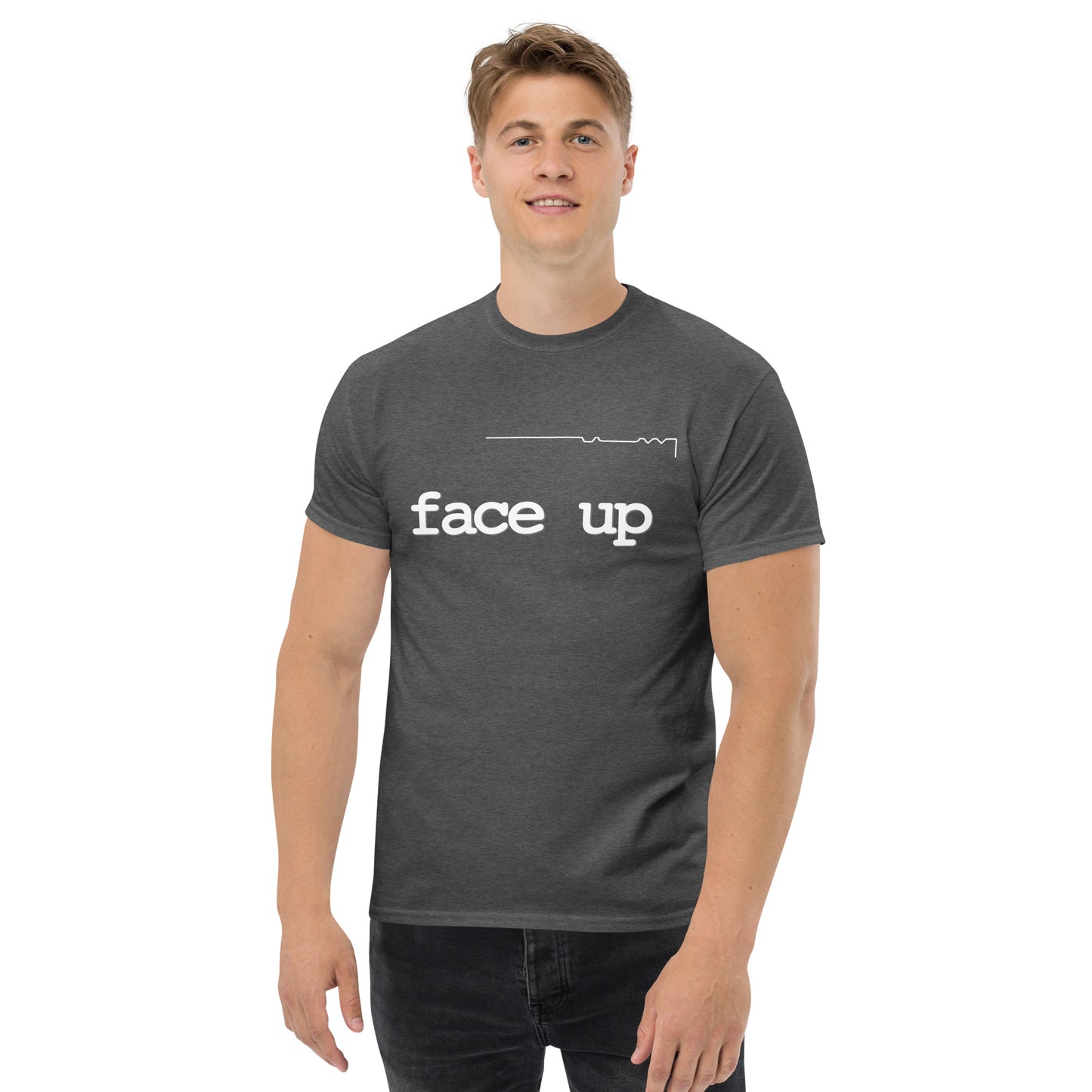 Large Format FaceUp FaceDown - classic tee