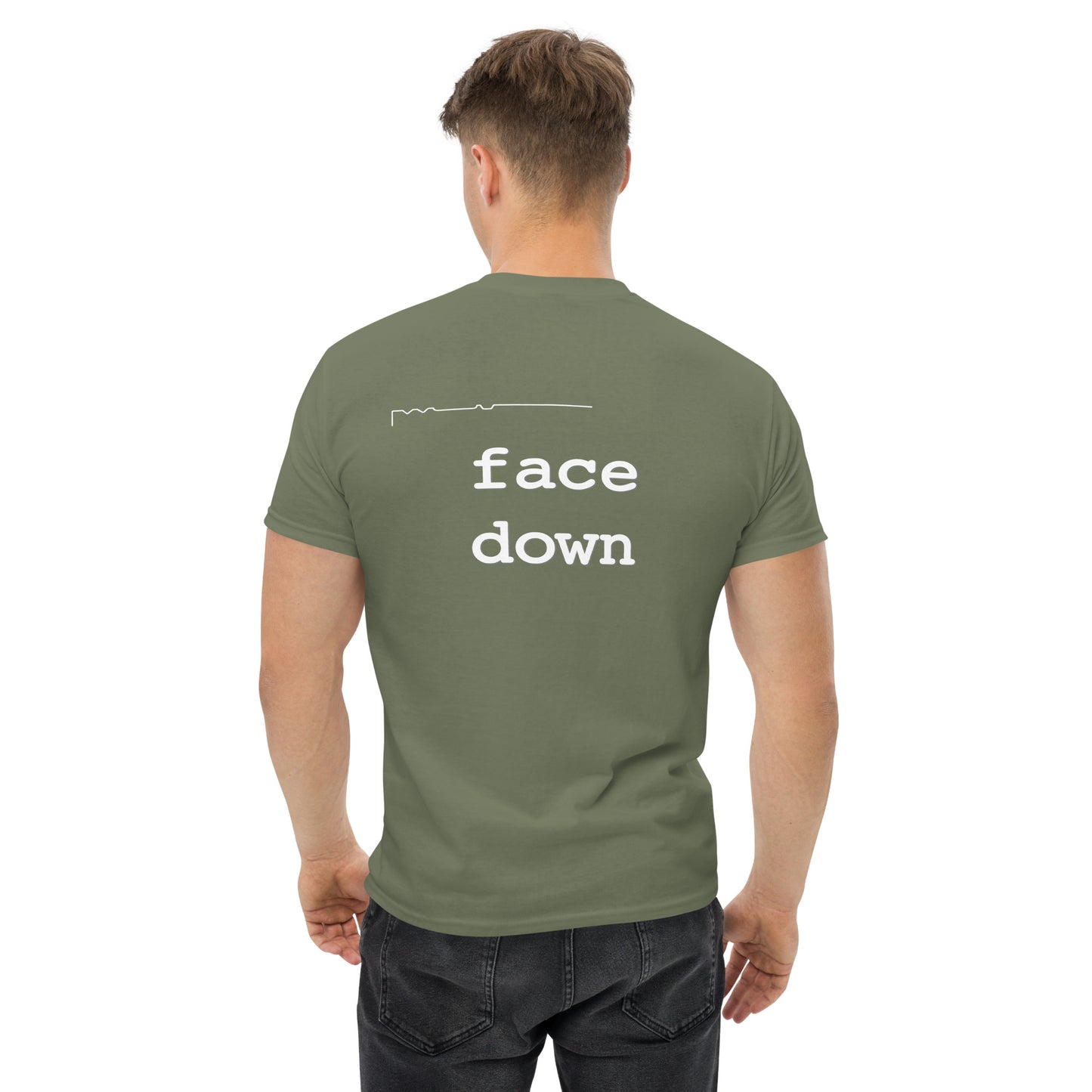 Large Format FaceUp FaceDown - classic tee