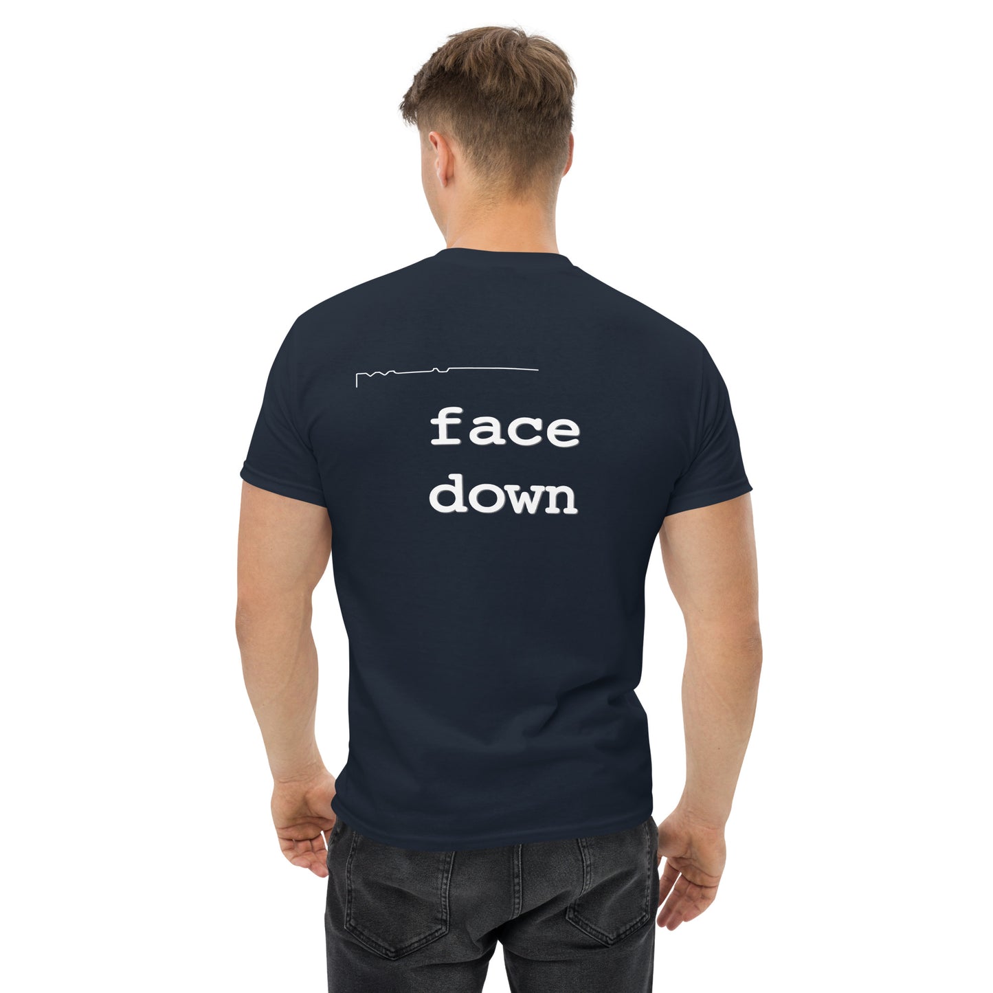 Large Format FaceUp FaceDown - classic tee