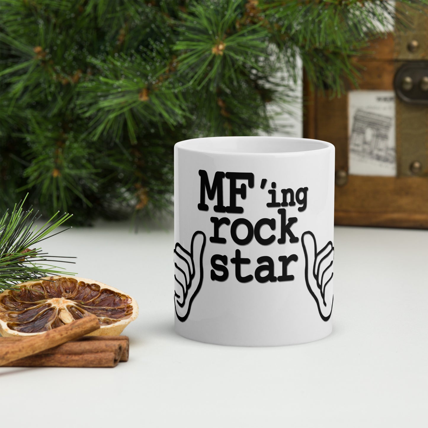 Medium Format Rock Star mug