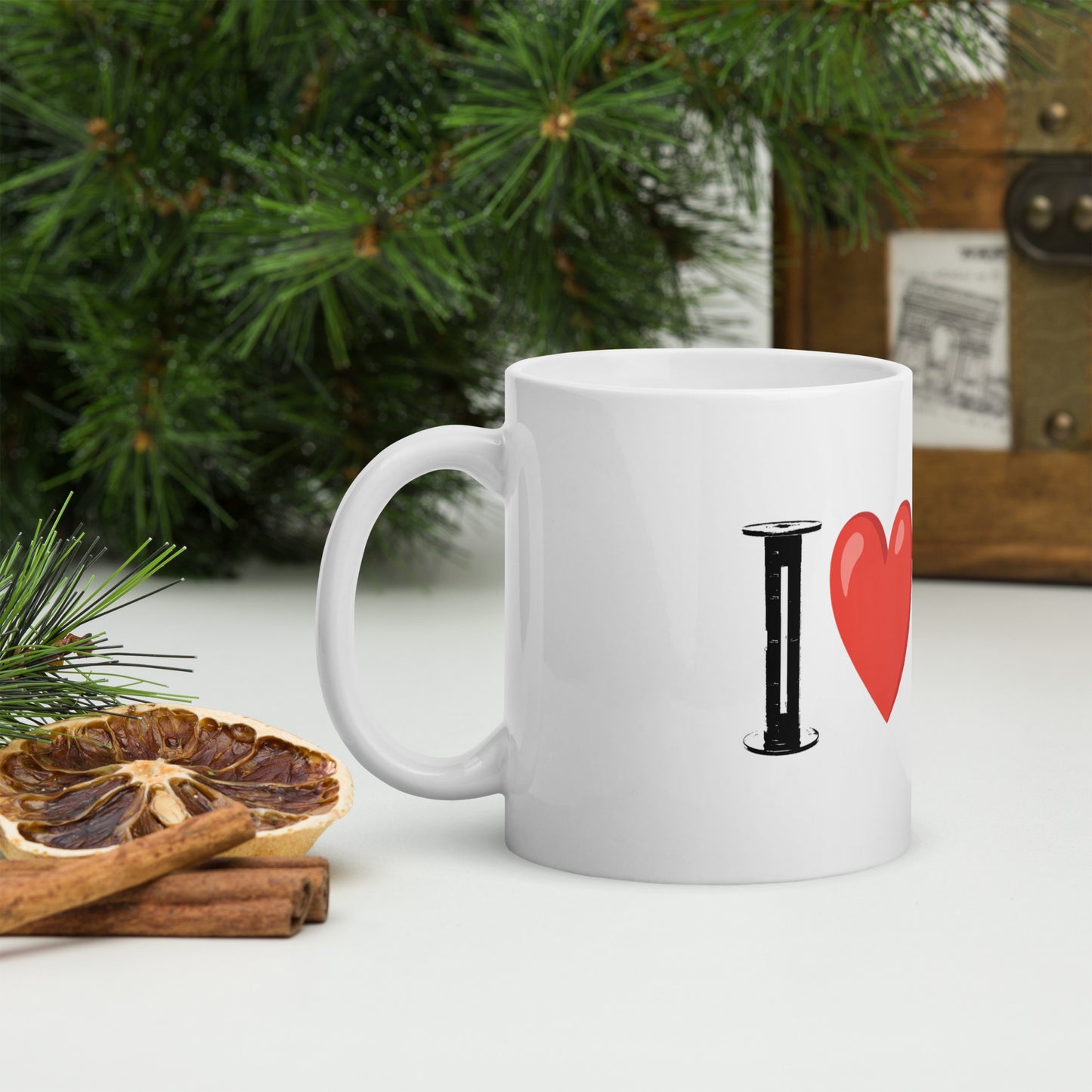 I heart 120 mug