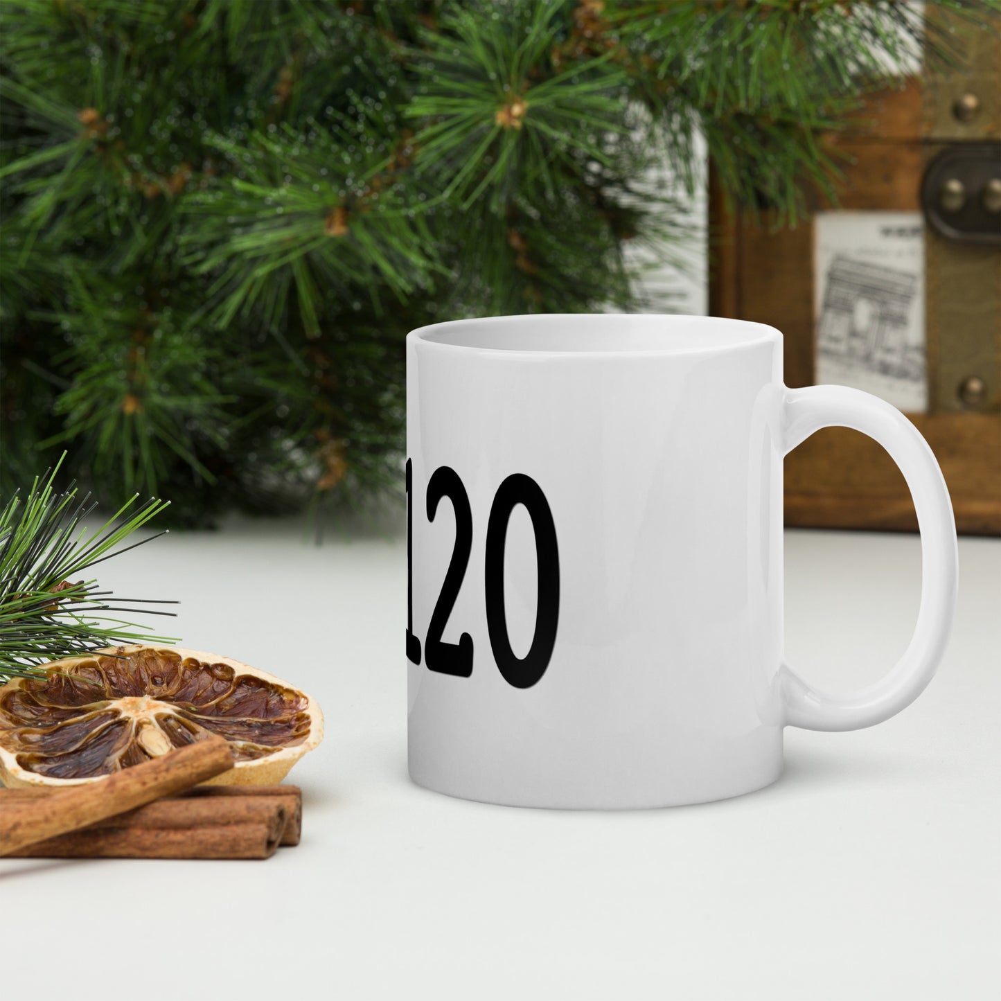 I heart 120 mug