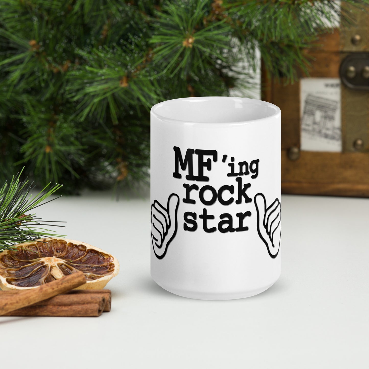 Medium Format Rock Star mug