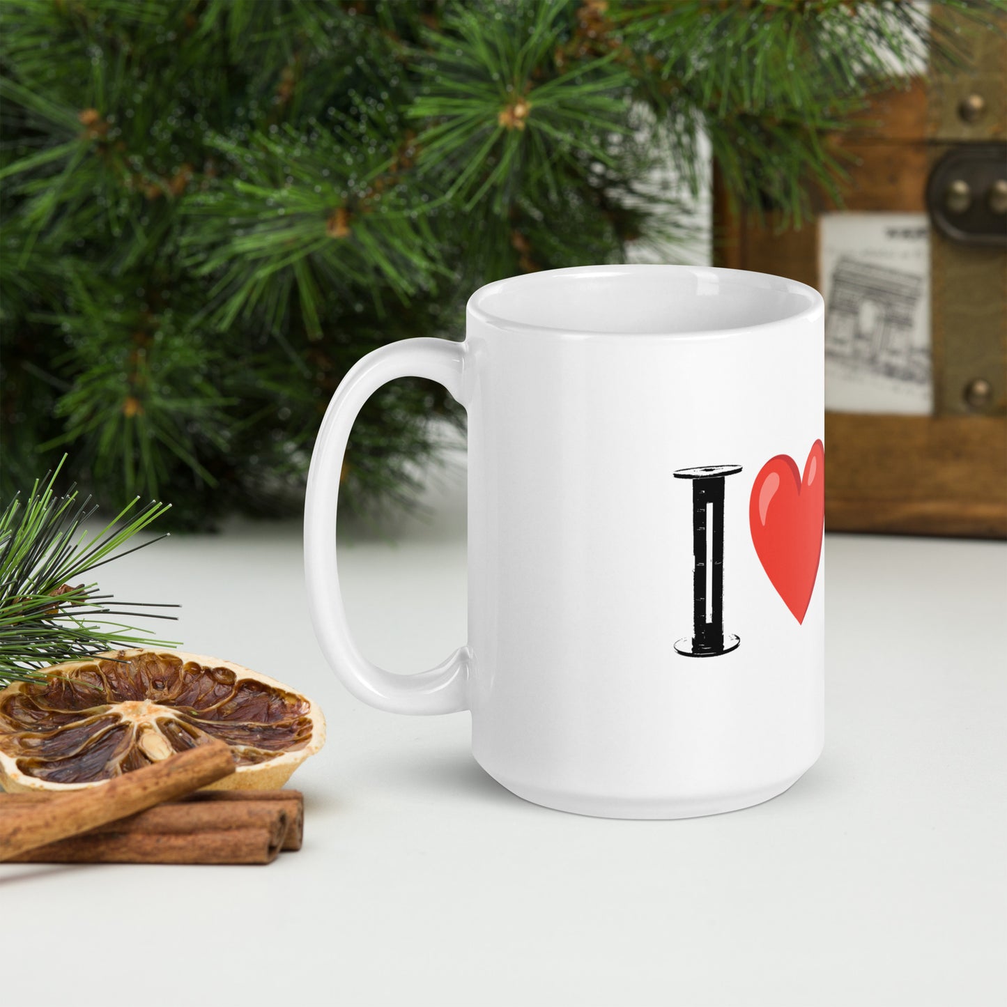 I heart 120 mug