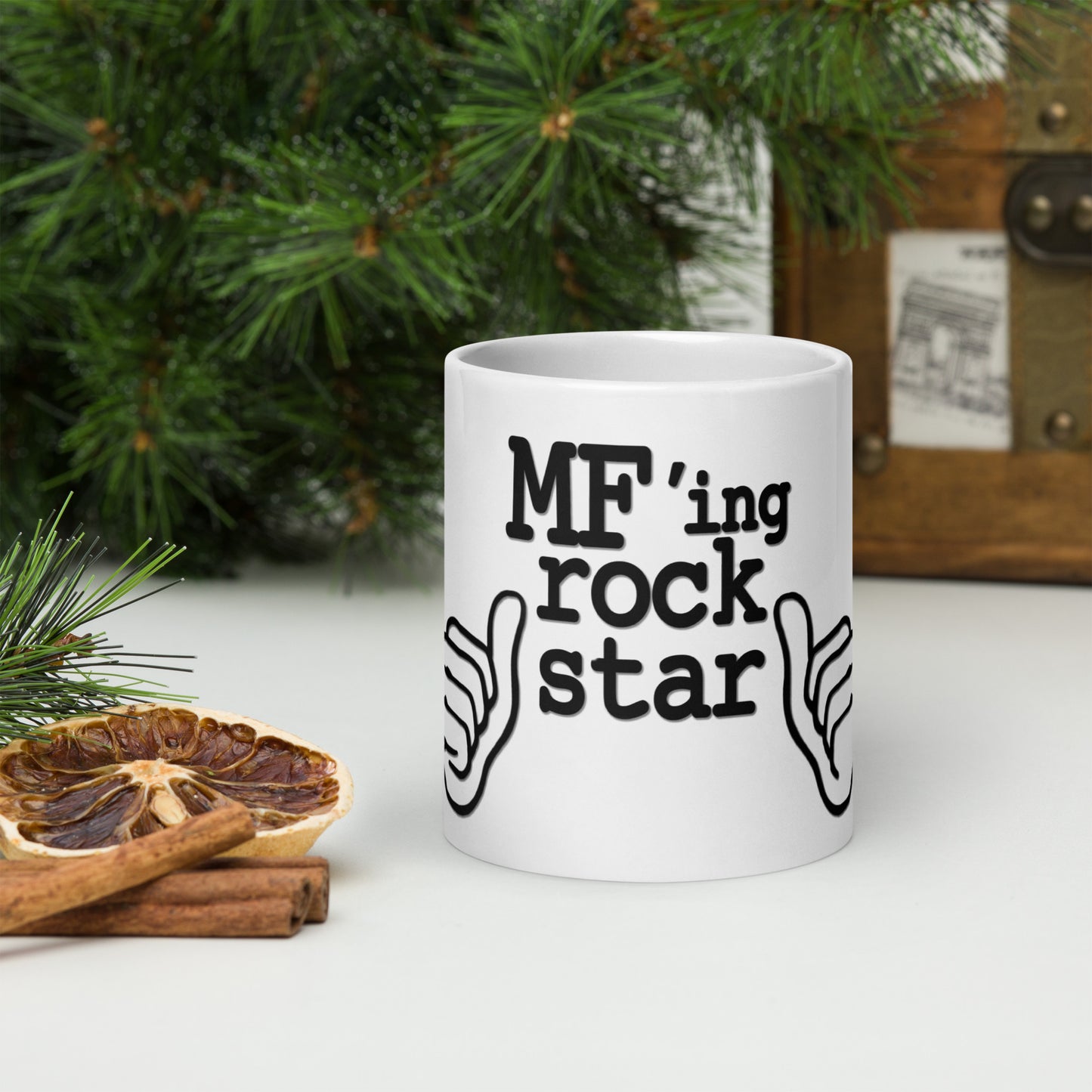 Medium Format Rock Star mug