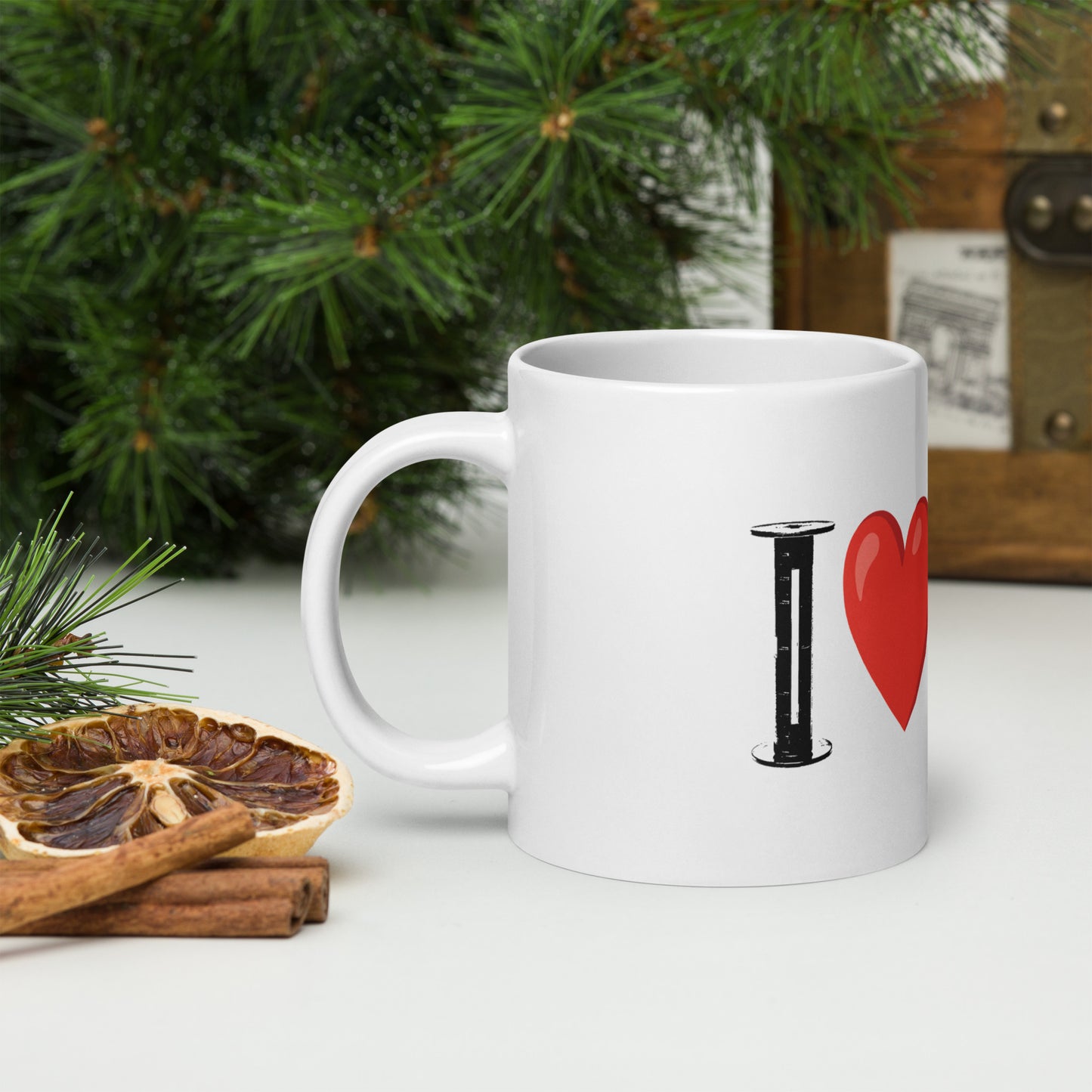 I heart 120 mug