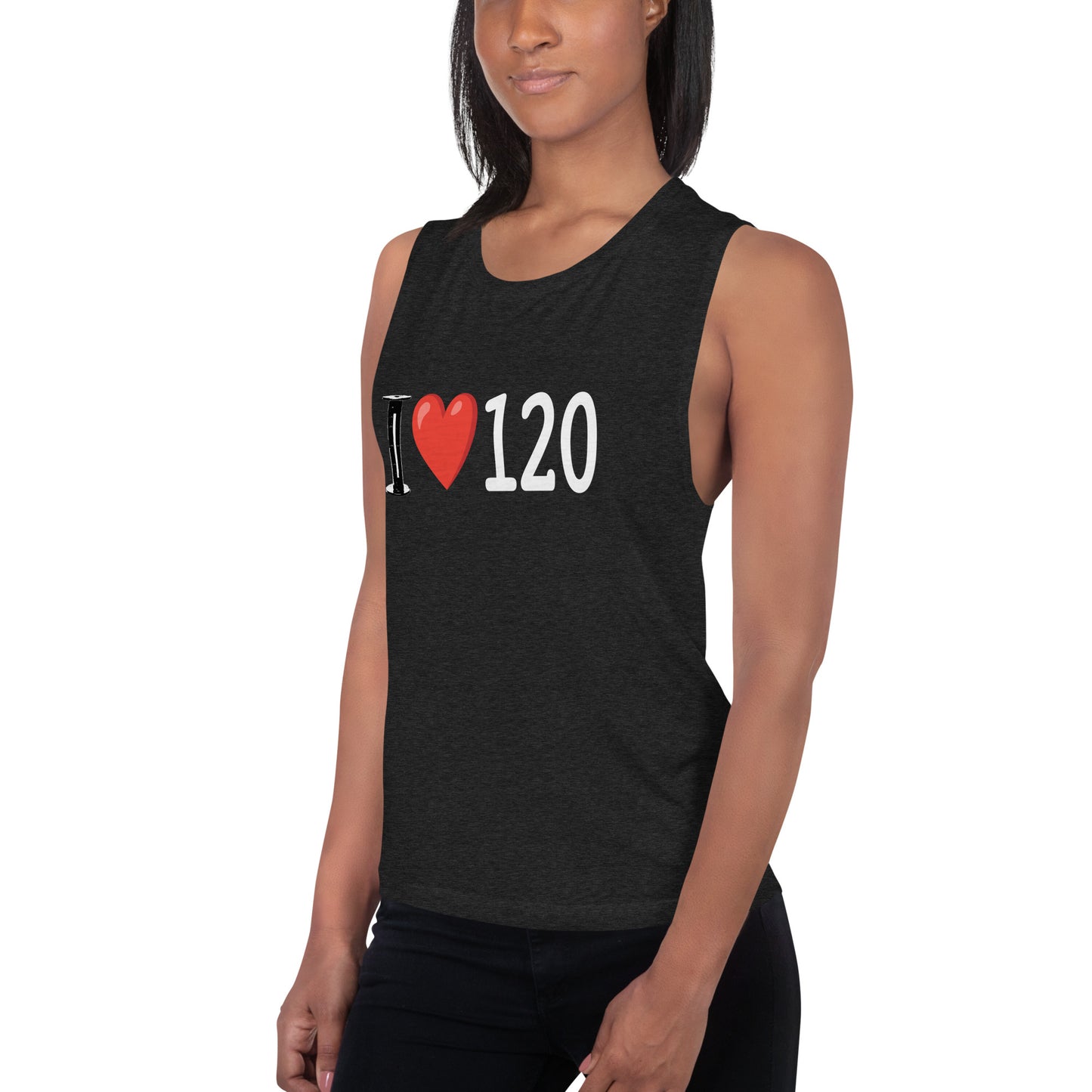 Women's I heart 120 Tank Top